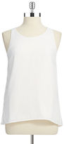 Thumbnail for your product : DKNY DKNYC Sleeveless Mesh Top