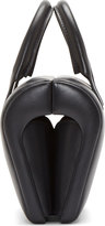 Thumbnail for your product : Maison Margiela Deep Navy Leather Hinged Hitchcock Doctor's Tote