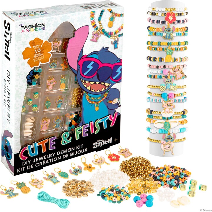 Fashion Angels Disney Stitch: Cute & Feisty - DIY Jewelry Kit