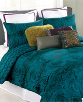Thumbnail for your product : Nanette Lepore CLOSEOUT! Villa Teal Baroque 12" x 18" Decorative Pillow