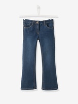 Thumbnail for your product : Girls NARROW Waist Bootcut Jeans - bleached denim, Girls | Vertbaudet