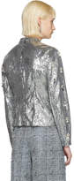 Thumbnail for your product : Erdem Silver Sequin Tonya Blouse