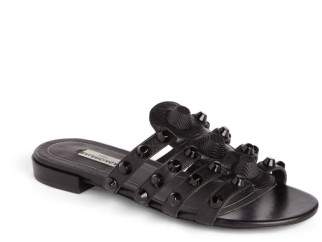 Balenciaga Studded Slip-On Sandal