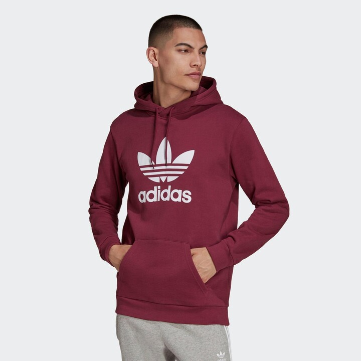 Adidas Trefoil Hoodie Mens | Shop the world's largest collection of fashion  | ShopStyle