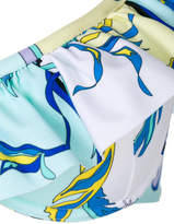 Thumbnail for your product : Emilio Pucci ruffled printed bikini set