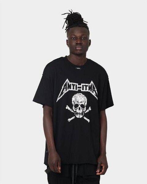 The Anti Order TheAntiOrderMensDeathMetalOversizedTee-BlackM