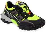 Thumbnail for your product : Valentino Garavani Climber Leather Sneakers