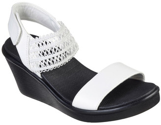 Skechers Rumble On Takeover 33223 White Sandal - ShopStyle