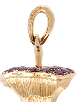 Aurélie Bidermann 'Big Apple' diamond and ruby pendant