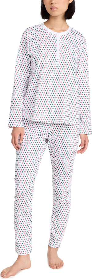Roller Rabbit Hearts Pajamas - ShopStyle Pyjamas