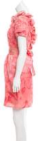 Thumbnail for your product : Thakoon Silk Floral-Appliqué Dress