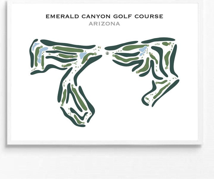 Etsy Emerald Canyon Golf Course, Az | Course Map, Golfer Gift For Him, Scorecard Layout, Golfer Boyfriend Gift, Art Print Decor