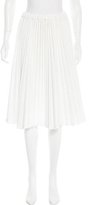 Thumbnail for your product : Comme des Garcons Pleated Knee-Length Skirt