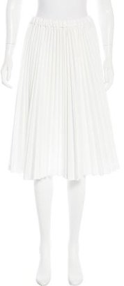 Comme des Garcons Pleated Knee-Length Skirt