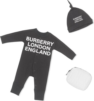 burberry print two piece outfit