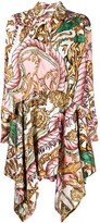Thumbnail for your product : Moschino Handkerchief-Hem Printed Dress