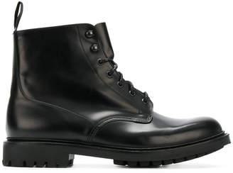 Church's smooth lace up ankle boots