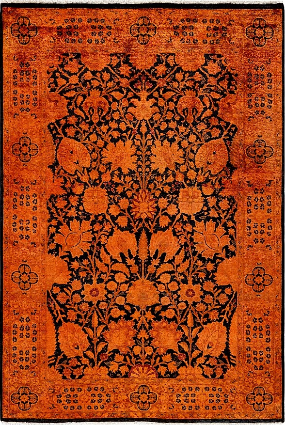 Bloomingdale's Fine Vibrance M1151 Area Rug 4'1 x 6'1