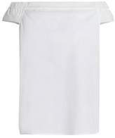 Thumbnail for your product : Tibi Off-The-Shoulder Seersucker Top