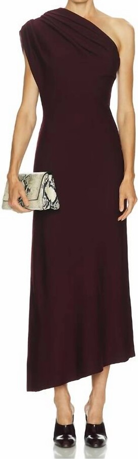 KHAITE Coast Dress In Jam