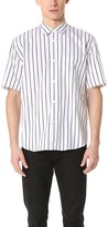Thumbnail for your product : Our Legacy Initial Short Sleeve Stripe Shirt