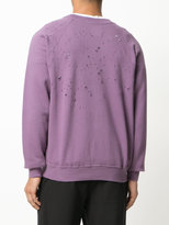 Thumbnail for your product : Satisfy distressed printed sweatshirt