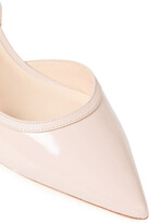 Thumbnail for your product : Kate Spade Two-tone Patent-leather Slingback Pumps
