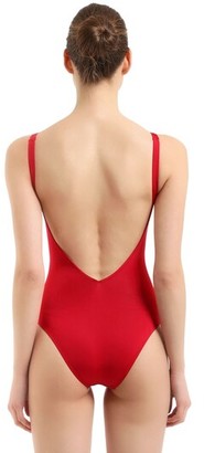 Alessandro Di Marco Low Back One Piece Swimsuit