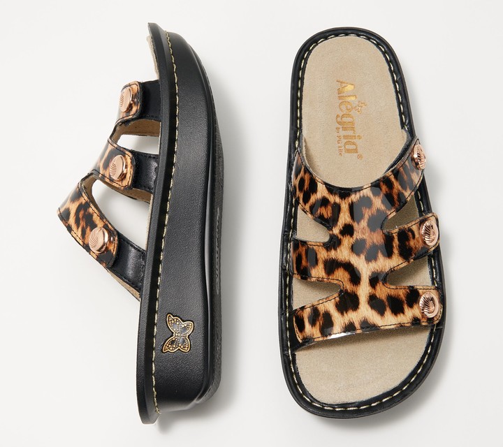 alegria embroidered sandals