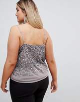 Thumbnail for your product : ASOS Curve Design Curve Cami Top With Sequin Embellishment