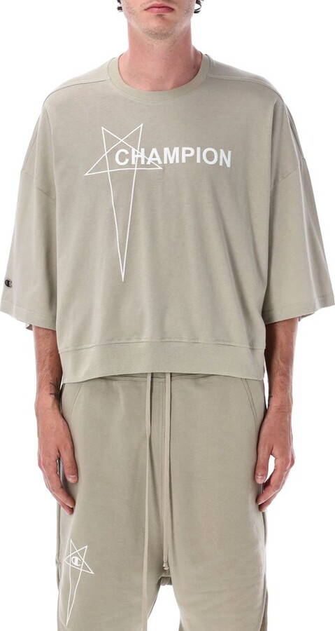 Rick Owens X Champion Tommy Corpped T-Shirt