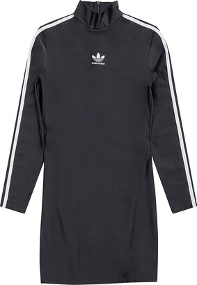 Balenciaga Adidas Long Sleeve Mini Dress - ShopStyle