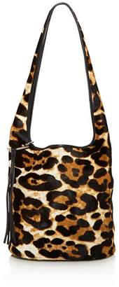 Elizabeth and James Finley Courier Leopard Print Calf Hair Hobo - 100% Exclusive