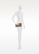 Thumbnail for your product : Diane von Furstenberg 440 Leopard Print Haircalf Envelope Clutch