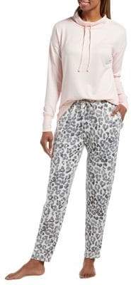 Hue Misty Skim Knit Jersey Two-Piece Pyjama Set