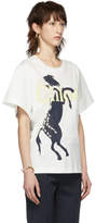 Thumbnail for your product : Chloé White Mercerised Horse T-Shirt