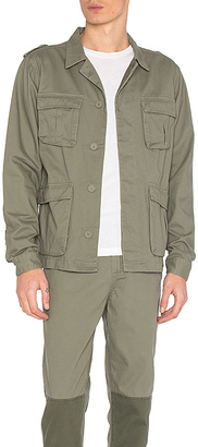 NATIVE YOUTH Sharrow Jacket in Olive. - size XL (also in )