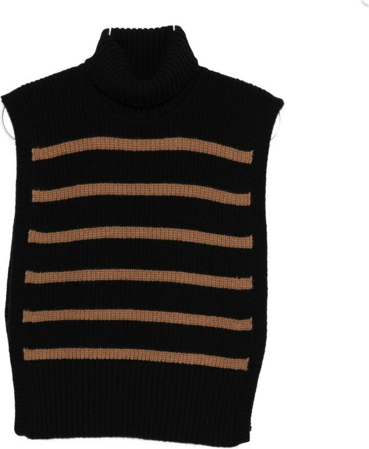 Davantino Wool Turtle-Neck Sweater