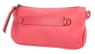 Longchamp Leather Zip Clutch