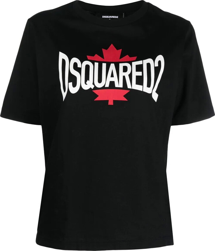 DSQUARED2 logo-print short-sleeved T-shirt