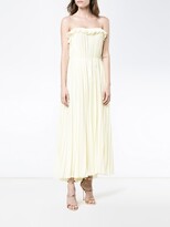 Thumbnail for your product : Adam Lippes Sleeveless Pleated Gown