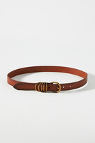 Thumbnail for your product : Linea Pelle Skinny Keeper Belt Brown