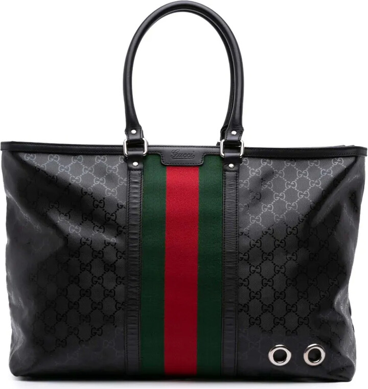 Gucci Pre-Owned 2016-2025 Large GG Imprime Web 500 tote bag