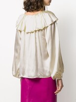 Thumbnail for your product : Gucci Ruffled Pussybow Blouse