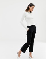 Thumbnail for your product : ASOS DESIGN high neck sweater with embellishment