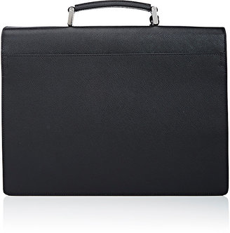 Prada Men's Gusseted Briefcase