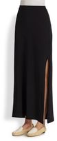 Thumbnail for your product : Splendid High-Slit Stretch Jersey Maxi Skirt