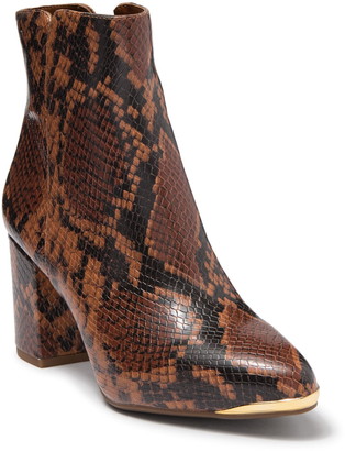 Franco sarto bianco snakeskin embossed boot Clearance