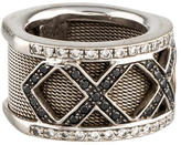 Thumbnail for your product : Ring 18K Mesh & Diamond Band