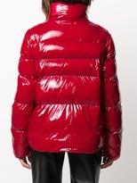 Thumbnail for your product : Pinko Funnel-Neck Quilted Coat